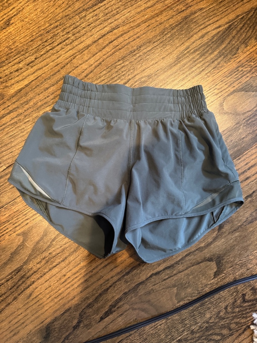 lululemon athletica Olive Green High-Rise Athletic Shorts